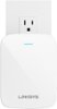 Linksys - Max-Stream Wi-Fi 6 Range Extender - White-Front_Standard