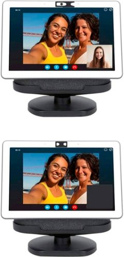 Wasserstein Adjustable Stand with Lens Cover for Nest Hub Max - Charcoal GLOBAL SHIPPING