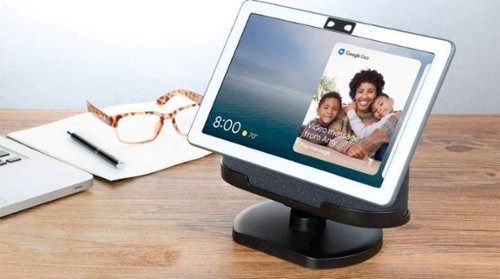 Wasserstein Adjustable Stand with Lens Cover for Nest Hub Max - Charcoal BUY IN MIDDLE EAST