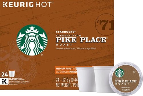 Starbucks - Pike Place Medium Roast K-Cup Pods 24-Pack