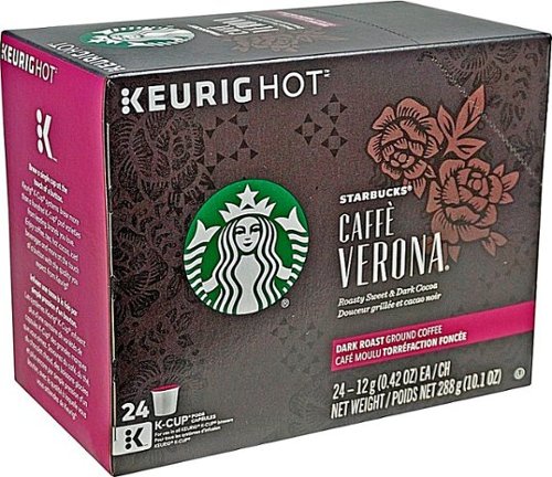 Best By 03/Aug/2022 Starbucks - Veranda Light Roast K-Cup Pods 24-Pack
