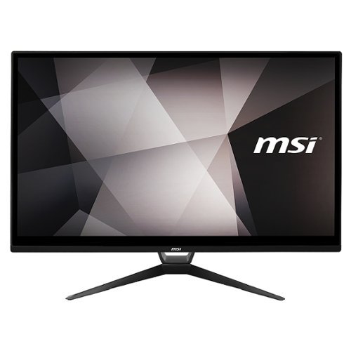 MSI - PRO 22XT AIO 21.5" Touchscreen Desktop - Intel Pentium Gold G6400 - 4GB Memory - 1TB HDD + 64GB SSD - Black-Front_Standard 