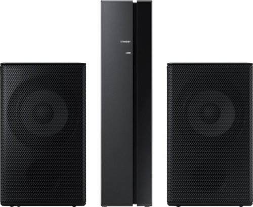 Questions and Answers: Samsung 2.0-Channel Wireless Rear Speaker Kit with  Surround Sound Black SWA-9100S/ZA - Best Buy