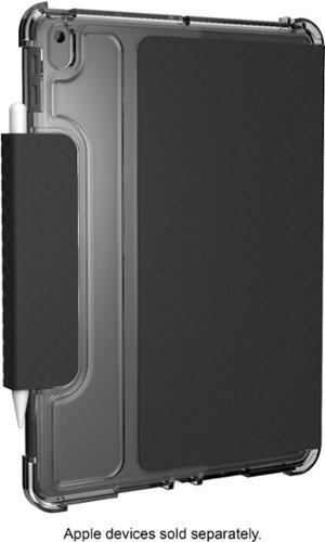 UAG iPad Pro 11in 3rd Gen Lucent / iPad Air 11 (Gen 6/M Chip) - Black/ Ice WORLDWIDE DELIVERY