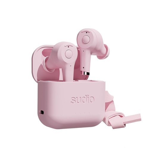 Sudio Ett True Wireless Noise Canceling In-Ear Earbuds - Pink SHOP ONLINE