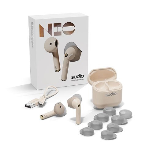 Sudio Nio True Wireless In-Ear Earbuds - Brown SHOP ONLINE