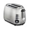 Hamilton Beach - Sure-Toast 2-Slice Wide-Slot Toaster with Toast Boost - Stainless Steel-Front_Standard