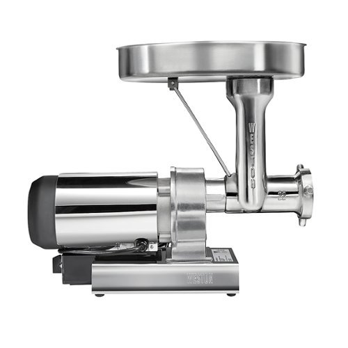 Weston - Butcher Series #22 Commercial Grade Meat Grinder and Sausage Stuffer - STAINLESS STEEL