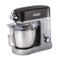 Hamilton Beach - Professional All-Metal Stand Mixer with Attachment Hub - GREY-Front_Standard