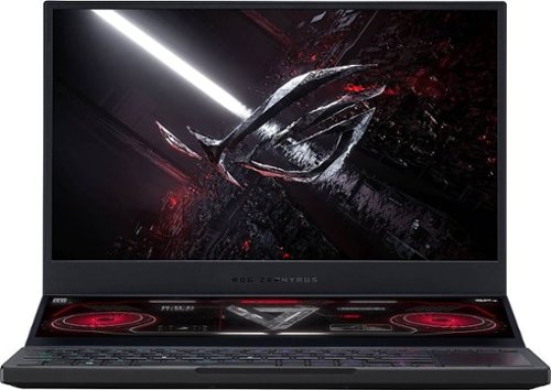 ASUS - ROG Zephyrus Duo 15 SE 15.6" 4K Ultra HD Laptop - AMD Ryzen 9 - 32GB Memory - NVIDIA GeForce RTX 3080 - 2TB SSD - Off Black