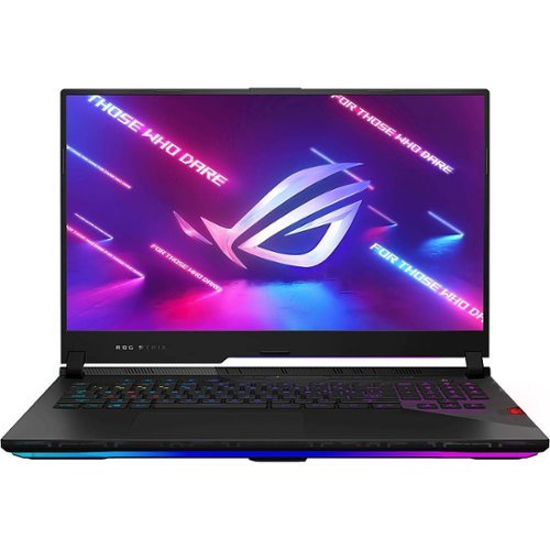 ASUS - ROG Strix Scar 17 17.3" Laptop - AMD Ryzen 9 - 32GB RAM - NVIDIA GeForce RTX 3070 - 1TB SSD - Black-Front_Standard 