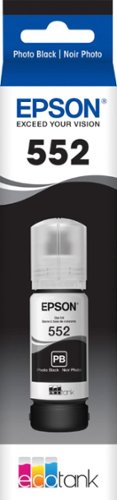 Epson - T552 Dye Photo Blk Ink Bottle
