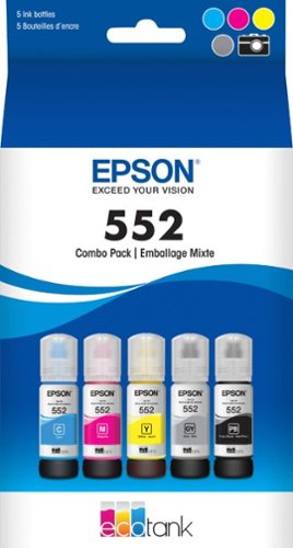 Epson - T552 Dye Clr Combo CMYPkGy Ink
