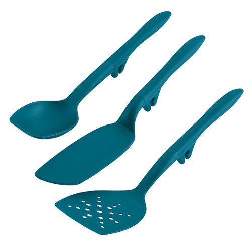 Rachael Ray - Tools and Gadgets 3-Piece Utensil Set - Teal