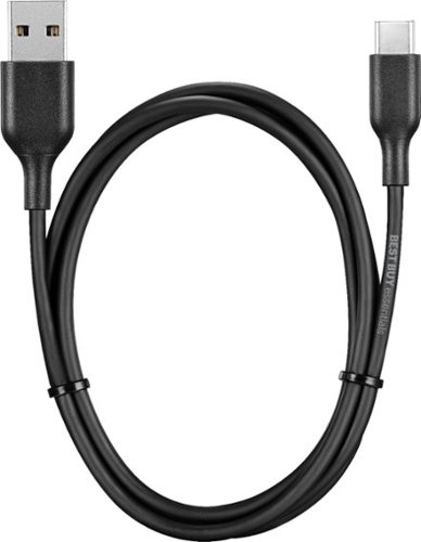 Best Buy essentials™ 3' USB-A to USB-C Charge-and-Sync Cable - Black HOW TO BUY