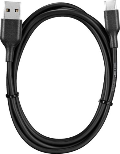 Best Buy essentials™ 5' USB-A to USB-C Charge-and-Sync Cable - Black HOW TO BUY