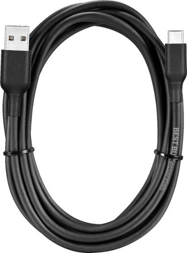 Best Buy essentials™ 9' USB-A to USB-C Charge-and-Sync Cable - Black HOW TO BUY
