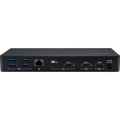 Kensington SD4850P Docking Station - Black GLOBAL SHIPPING
