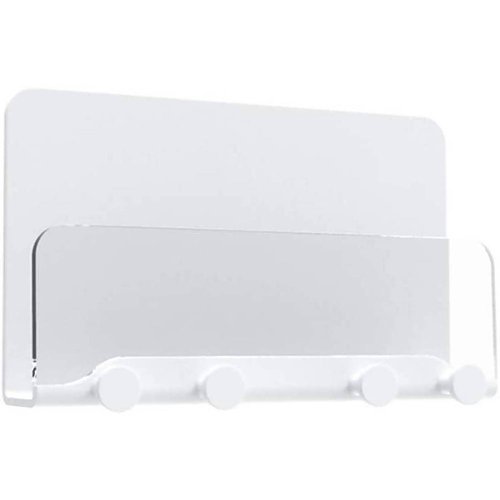 SaharaCase - Bathroom Wall Mount for Most Cell Phones - White