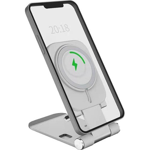 SaharaCase Stand Compatible with MagSafe for Most Cell Phones - Silver HOW TO BUY