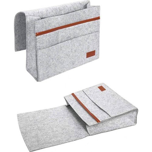 SaharaCase Bedside Storage Bag for Most Cell Phones and Tablets - Gray HOW TO BUY