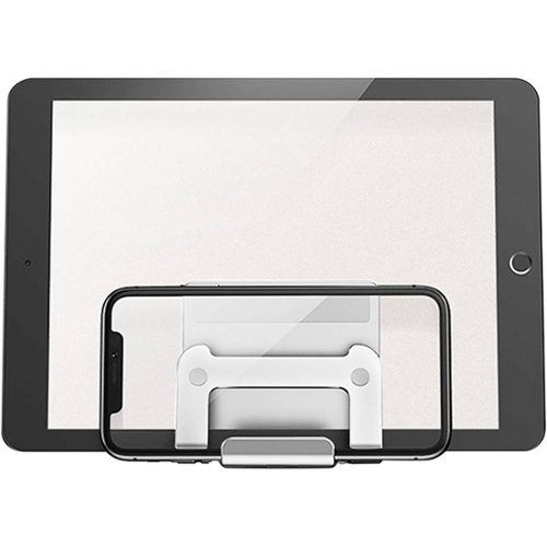 SaharaCase Wall Mount for Most Cell Phones and Tablets up to 9 - Silver WORLDWIDE DELIVERY