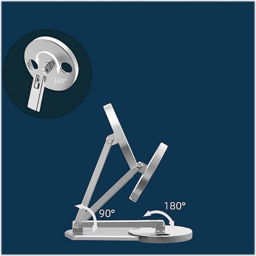 SaharaCase Stand Compatible with MagSafe for Most Cell Phones - Silver HOW TO BUY