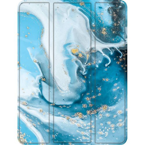 SaharaCase - Folio Case for Apple® iPad® Pro 11" (3rd Generation 2021) - Blue Marble