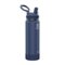 Takeya - Actives 24-oz. Water Bottle with Straw Lid - Midnight-Angle_Standard