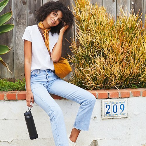 Takeya Actives 24-oz. Water Bottle with Straw Lid - Midnight WORLDWIDE DELIVERY