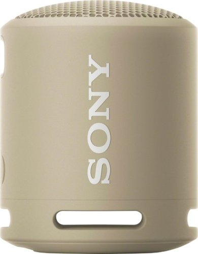 Sony - EXTRA BASS Compact Portable Bluetooth Speaker - Taupe