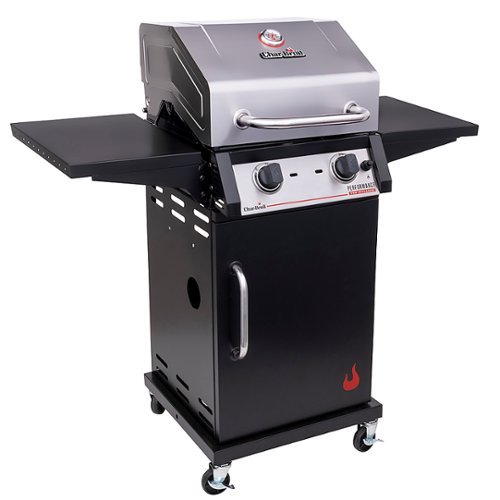 Char-Broil - Performance Series TRU-Infrared 2-Burner Gas Grill - Stainless Steel/Black