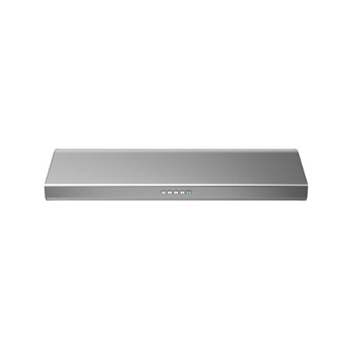 Zephyr - 36 inches - Externally Vented - Under cabinet Range Hood - Stainless Steel-Front_Standard