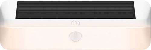 Image of Ring - Smart Solar Wall Light - White