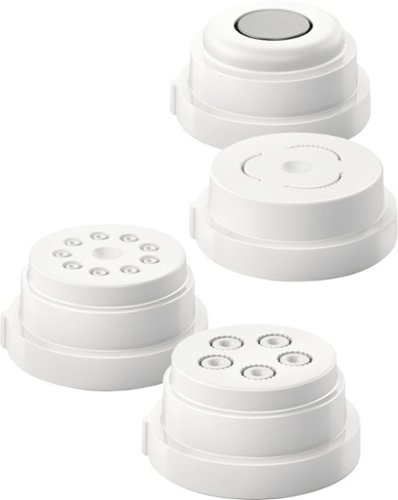 Philips Avance Pasta Maker 4-in-1 accessory shape kit- Shells and Paccheri, Rigatoni, & Macaroni - White
