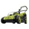 Sun Joe - 48-Volt iON+ 17-Inch Push Lawn Mower with Grass Collection Bag (Battery Not Included) - Green-Front_Standard