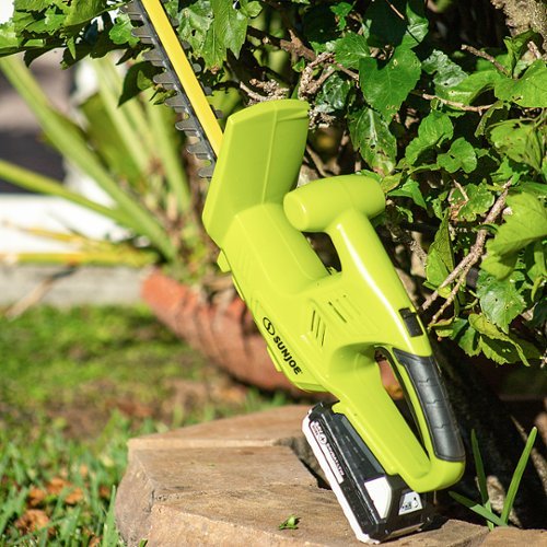 Sun Joe - 24-Volt iON+ 18-Inch Cordless Hedge Trimmer (Battery Not Included) - Green-Alt_View_Standard_16 