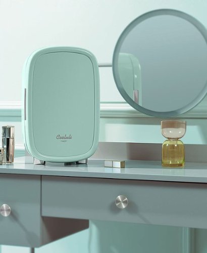 Cooluli Beauty 12-liter Skincare Fridge - Mint green GLOBAL SHIPPING