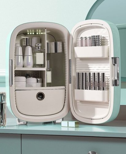 Cooluli Beauty 12-liter Skincare Fridge - Mint green HOW TO BUY