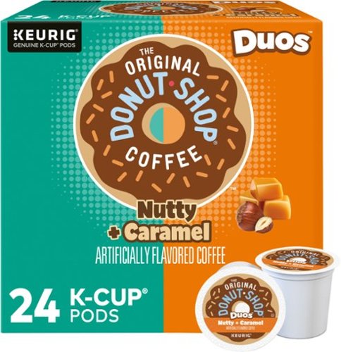 The Original Donut Shop - Duos Nutty + Caramel K-Cup Pods, 24 Count