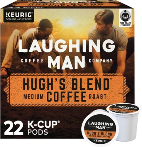 Laughing Man - Hugh’s Blend K-Cup Pods, 22 Count