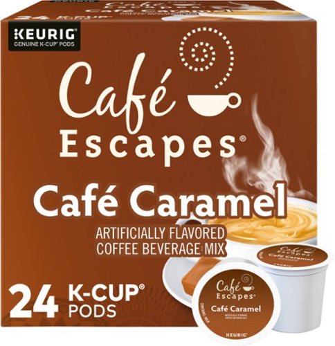 Café Escapes - Café Caramel K-Cup Pods 24 Count