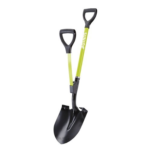 Sun Joe - Strain Reducing Utility Digging Shovel - Green