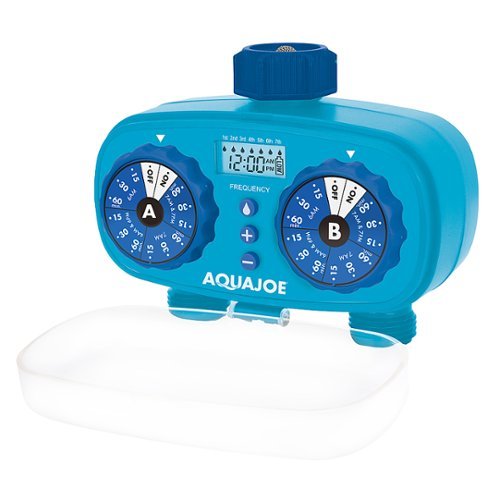 Aqua Joe - AJ-ET2Z Electronic Water Timer - Light Blue-Left_Standard 