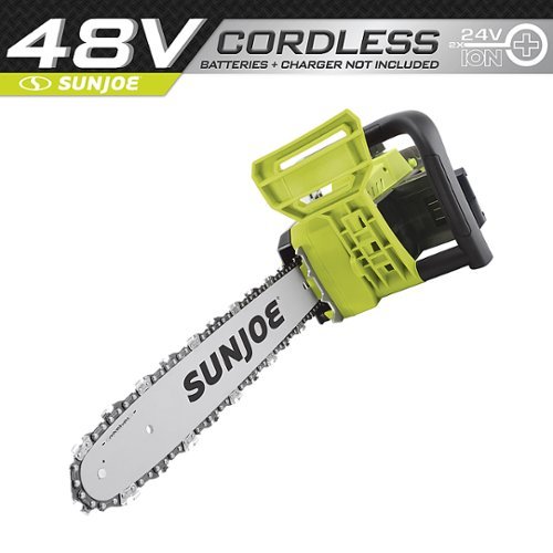 Sun Joe - 24V-X2-CS16-CT 48-Volt iON+ Cordless Chain Saw - Green