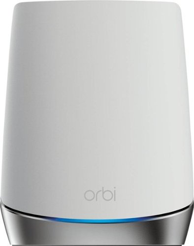 NETGEAR - Orbi AX4200 Tri-Band Mesh Wi-Fi 6 Satellite Add-on Only - White