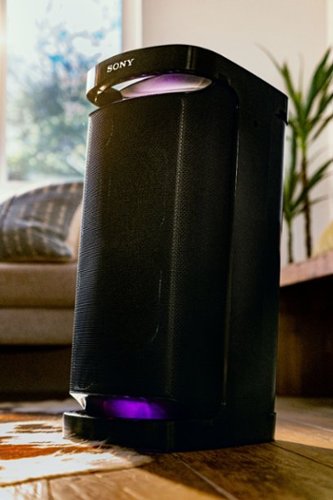 Sony XP700 Portable Bluetooth Party Speaker with Water Resistance - Black BUY IN SINGAPORE