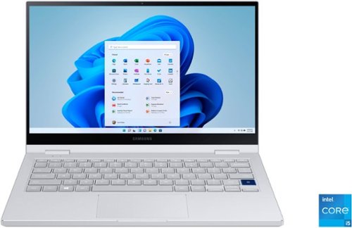 Samsung – Galaxy Book Flex2 Alpha 13.3″ QLED Touch-Screen Laptop – Intel Core i5 – 8GB Memory – 256GB SSD – Royal Silver