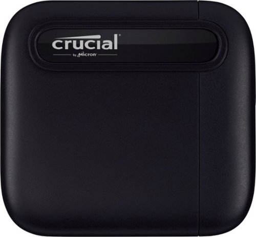 Crucial - X6 SE 1TB External USB-C/USB-A Portable SSD - Black