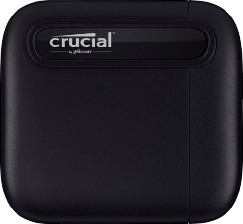  Crucial - X6 SE 2TB External USB-C/USB-A Portable SSD - Black